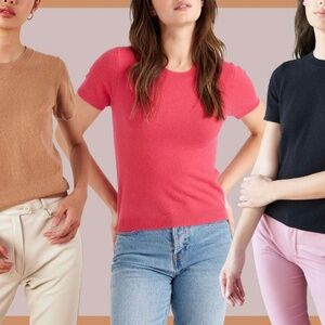 Quince Mongolian Cashmere Tee